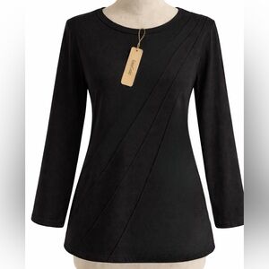 2 NEW Amazon  Long Sleeve Women's Tops bundle